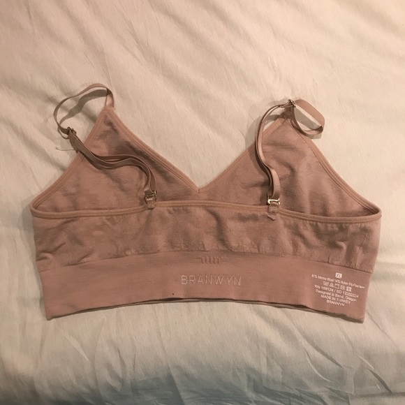 81% Merino Wool BRANWYN Essential Bralette in Light Nude Size XL - Picture 6 of 6